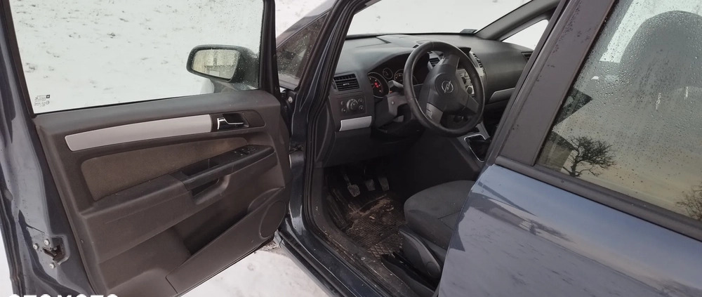 Opel Zafira cena 11000 przebieg: 194000, rok produkcji 2007 z Sierpc małe 67